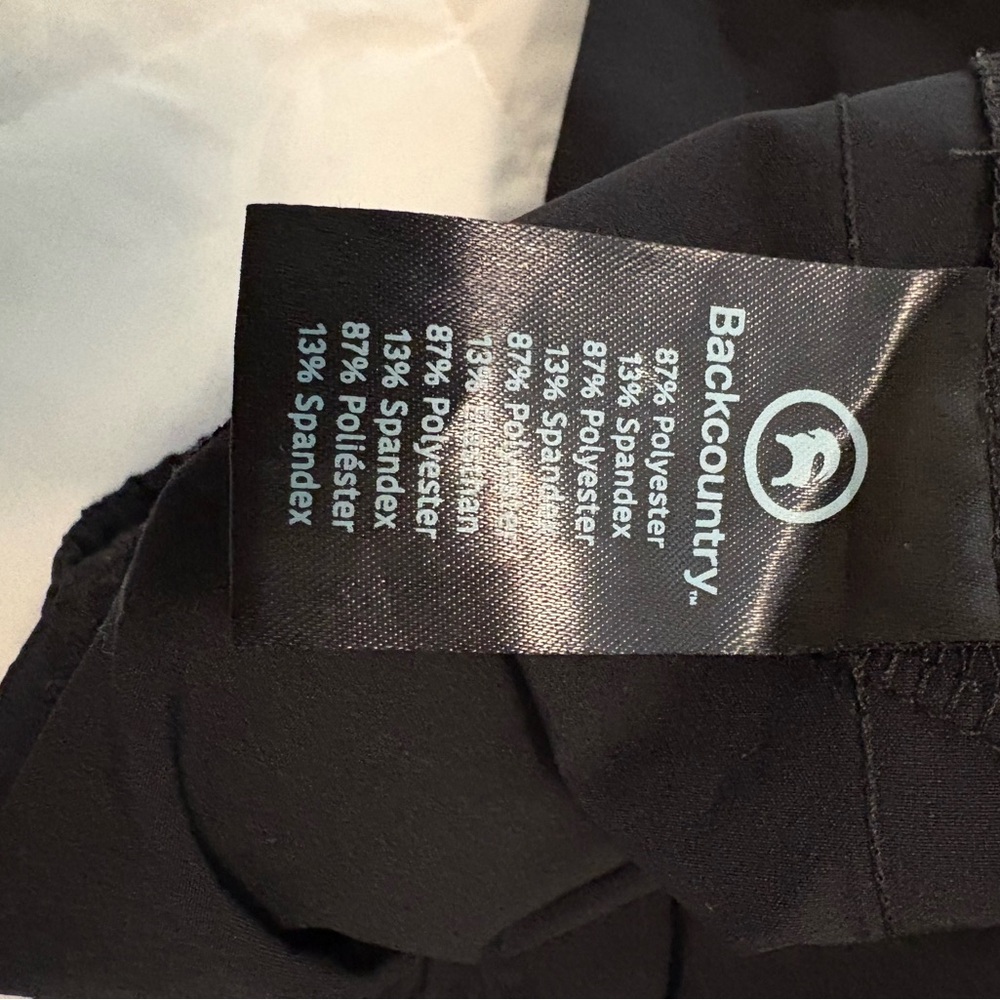 BACKCOUNTRY Woman’s Black Pants - Picture 3 of 5